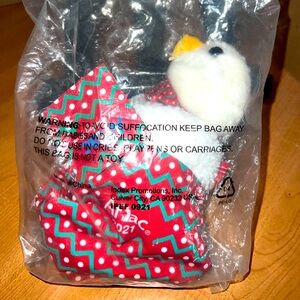 NEW Aflac Christmas Duck Plush Stuffed Animal 2021 Unopened!